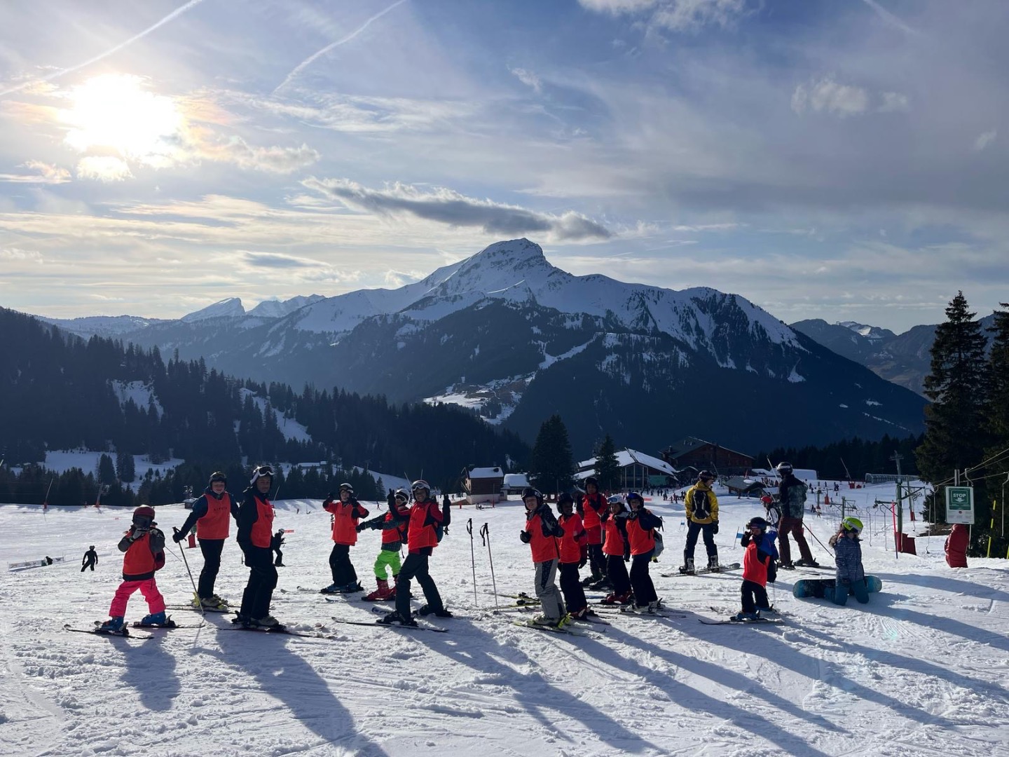 Colonie de vacances ski CEI pour enfants et adolescents en Haute-Savoie