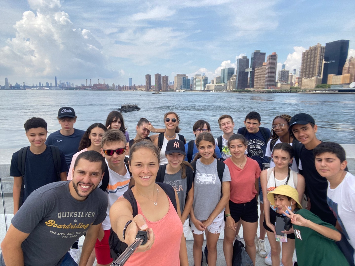 Colonie de vacances pour ados à New York.