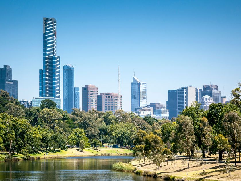 australie, melbourne, ville