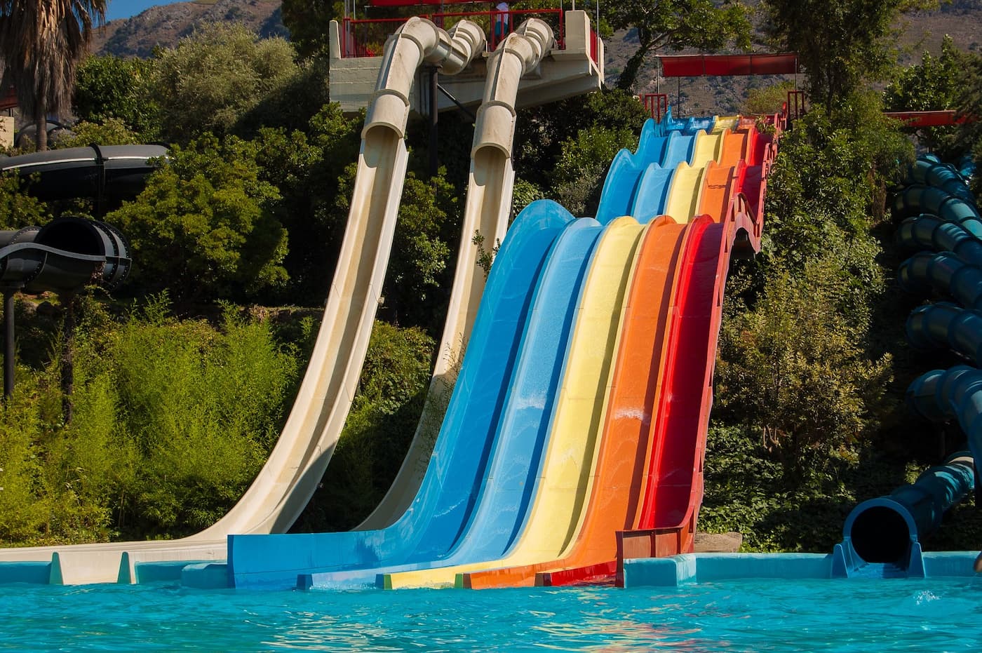 Parc aquatique en Espagne avec le CEI
