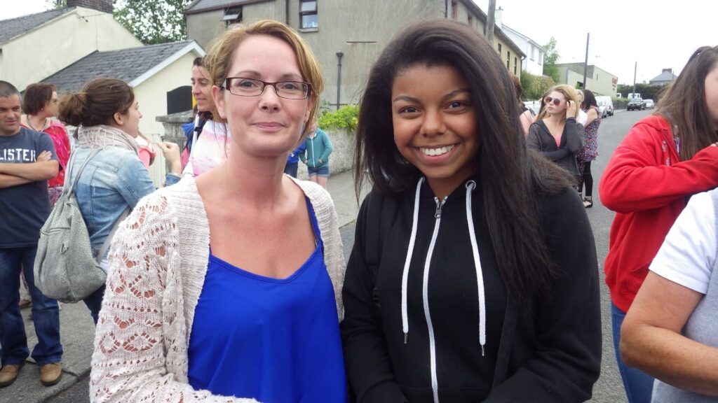 eune participante en séjour linguistique en Irlande avec sa famille d’accueil