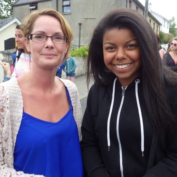 eune participante en séjour linguistique en Irlande avec sa famille d’accueil