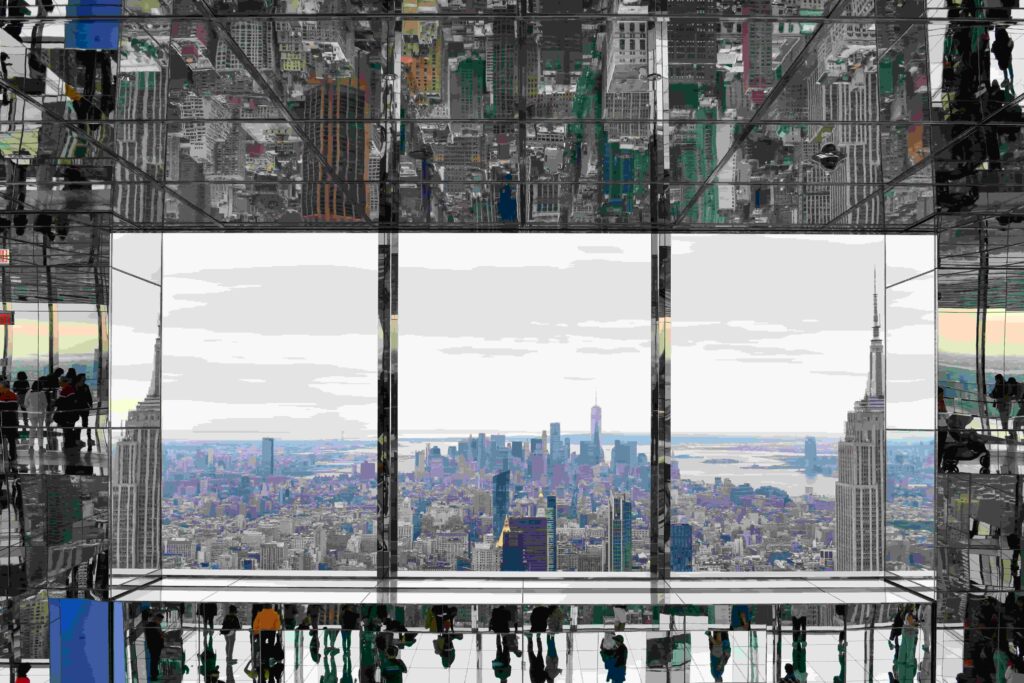 Vue panoramique depuis Summit One Vanderbilt.