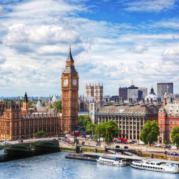 Big Ben à Londres lors d’une colonie de vacances à Londres et Liverpool