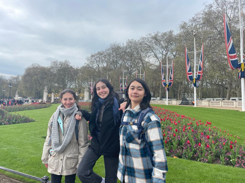 Excursion à Londres pendant le séjour linguistique à Totnes.