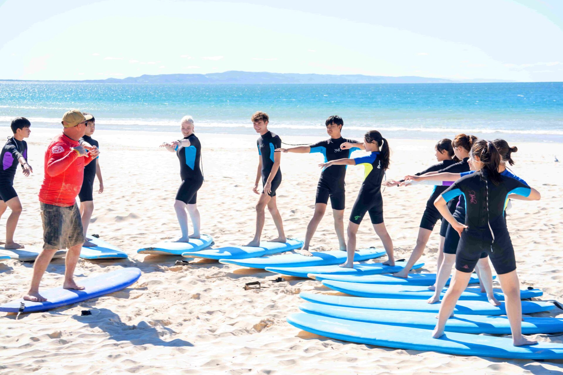 Cours de surf à Noosa