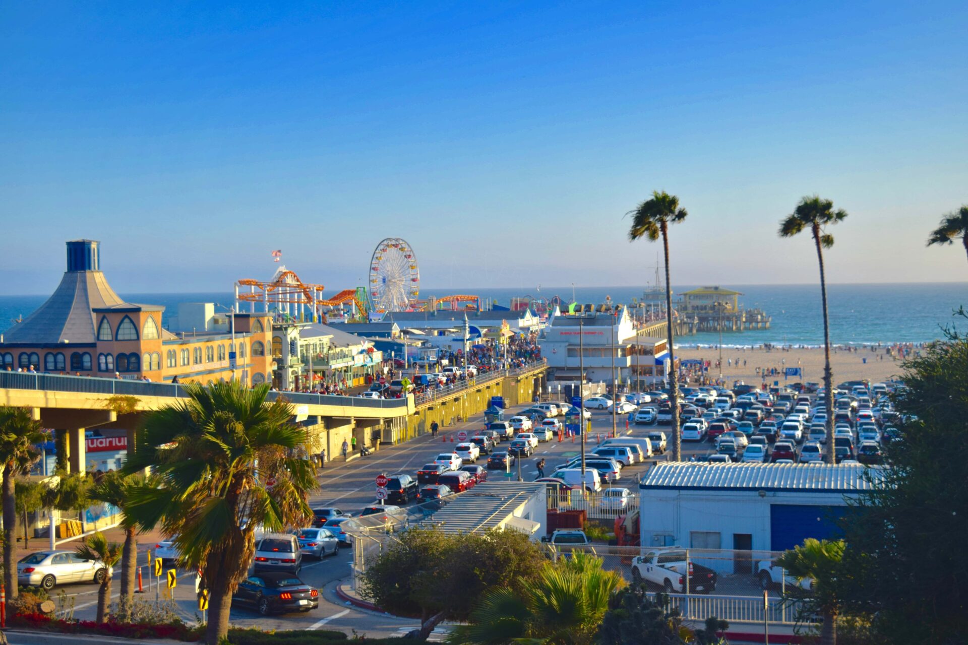 Santa Monica Pier lors d’un séjour linguistique à Los Angeles