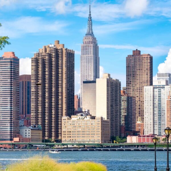 Vue de Manhattan pendant un séjour linguistique à New York